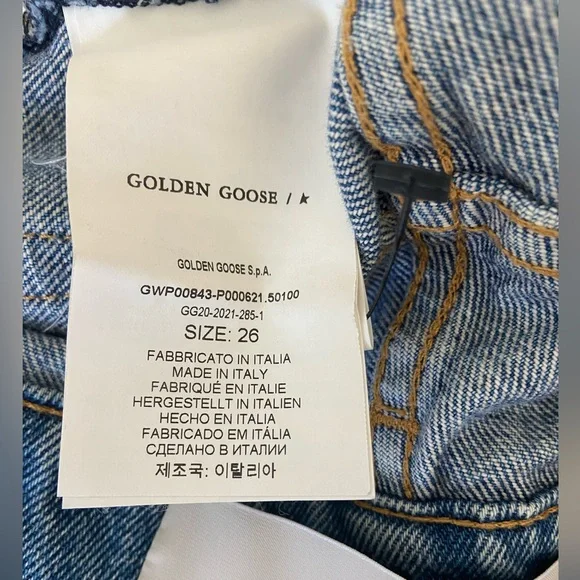Golden Goose Blue Flare Jeans - Picture 12 of 12
